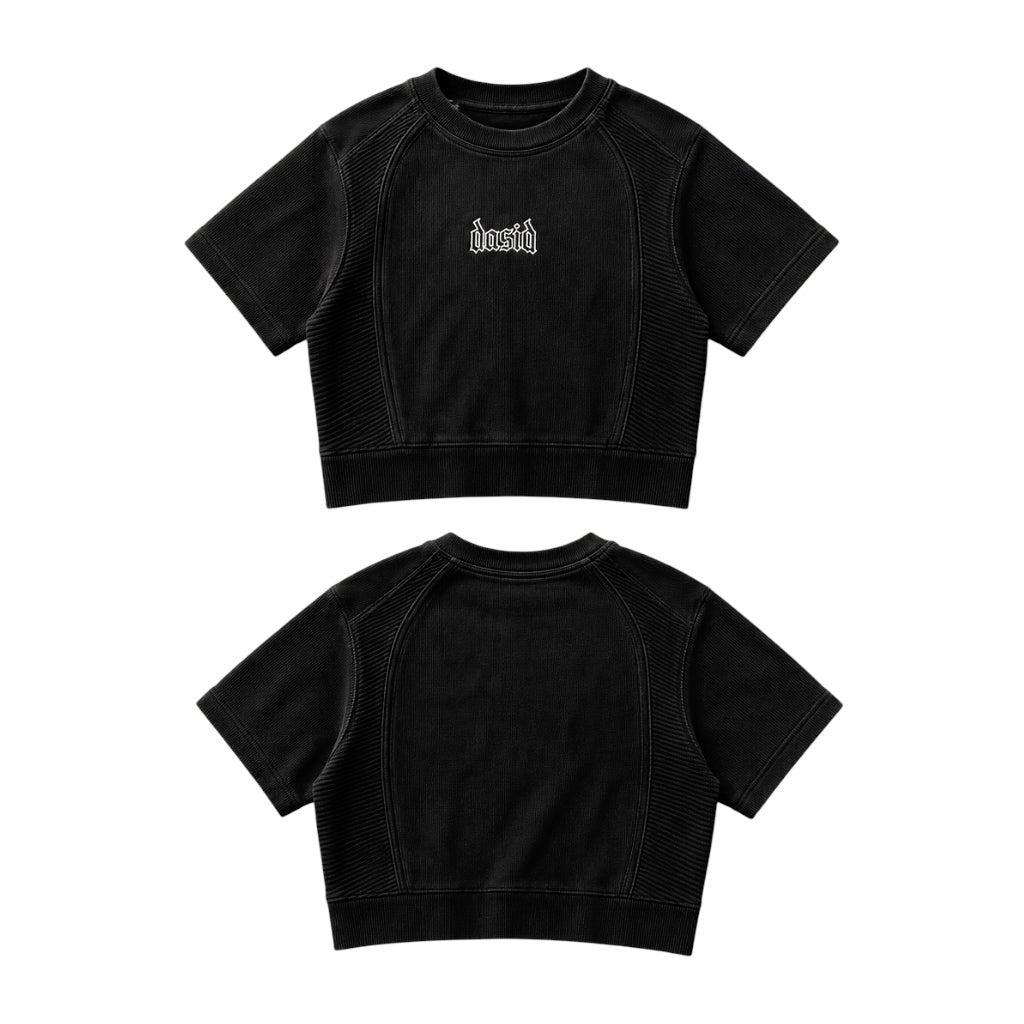 DASID  STRUCTURED RIB BABY TEE